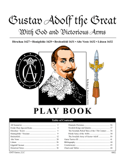 Gustav Playbook
