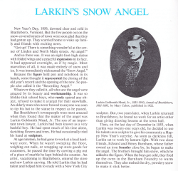 LARKIN`S SNOW ANGEL