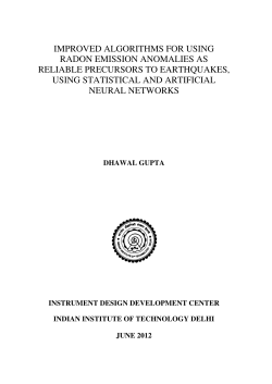 improved algorithms for using radon emission