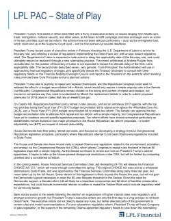 LPL PAC – State of Play