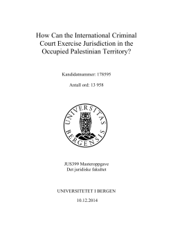 3. How Can the International Criminal Court Exercise Jurisdiction in