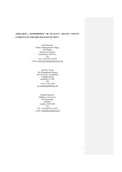 Convergence, Isomorphism or Duality