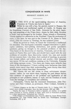 Conquistador in White