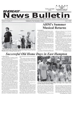 July 17, 2009 - The Glastonbury Citizen