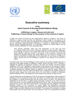 Executive summary - Coe