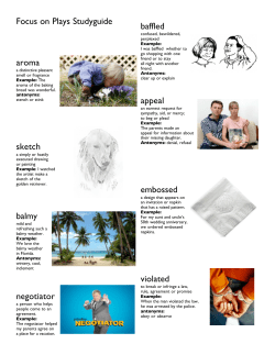 plays studyguide.cwk (WP)