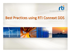 Best Practices for DDS