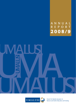 Annual Report 2008/ 2009