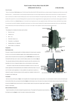 Flash Extender Wireless Black Flash IR-22BW - Jagt
