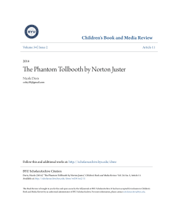 The Phantom Tollbooth by Norton Juster