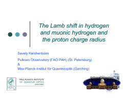 The Lamb shift in hydrogen and muonic hydrogen and the proton