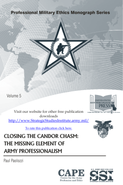 Closing the Candor Chasm