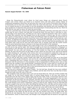 Fisherman at Falcon Point - Magyar HP Lovecraft Port&aacute;l