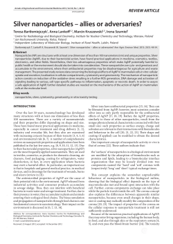 FULL TEXT - Annals of Agricultural and Environmental Medicine