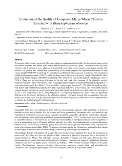 Evaluation of the Quality of Composite Maize