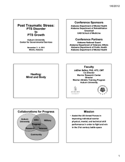 Handouts - Alabama Department of Public Health