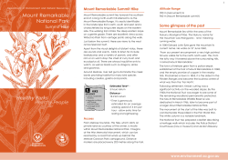 Mount Remarkable National Park