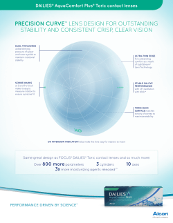 Dailies AquaComfort Plus Toric