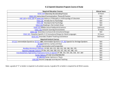K-12 Spanish Program - Lake Forest College