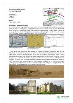Hermeston Hall - Bassetlaw District Council