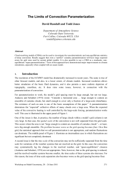 The Limits of Convection Parameterization