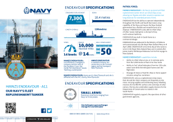 HMNZS Endeavour - Royal New Zealand Navy