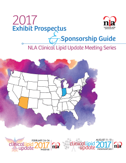 Exhibit Prospectus Sponsorship Guide