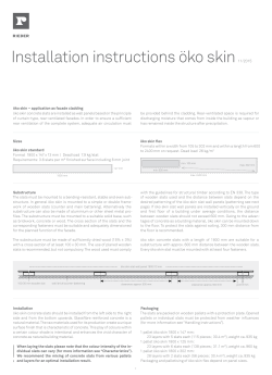 Installation instructions &ouml;ko skin02/2017