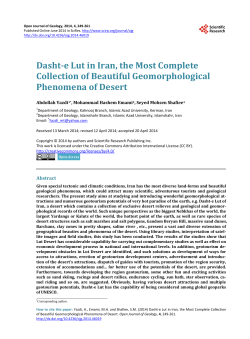 Dasht-e Lut in Iran, the Most Complete Collection