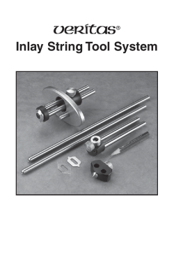 Inlay String Tool System