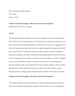 Brandon Walsh Paper