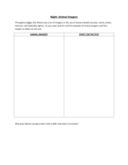 Night: Animal Imagery