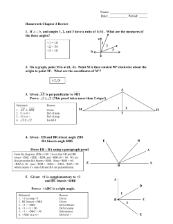 the ANSWERS to the review