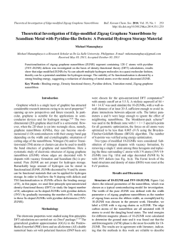 Theoretical Investigation of Edge