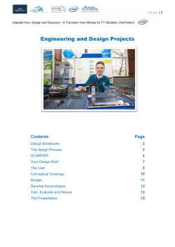 Engineering and Design Projects