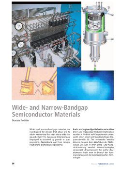 and Narrow-Bandgap