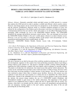 design and construction of a remotely controlled vehicle anti