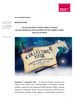 MEDIA RELEASE - National Heritage Board