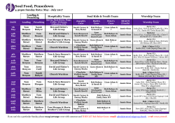 July 2017 - St J`s Group