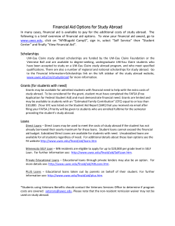 Financial Aid Options for Study Abroad
