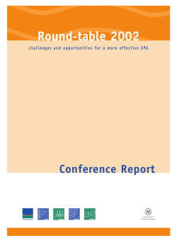 Round-table 2002 - EPA, South Australia