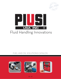 Fluid Handling Innovations Fluid Handling Innovations