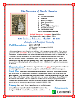 Full Registration and Convention Materials