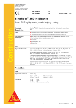 Sikafloor 350 N Elastic PDS _CE