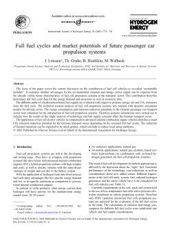 Fuel Cell Cars