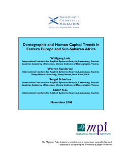 Eastern Europe and Sub-Saharan Africa