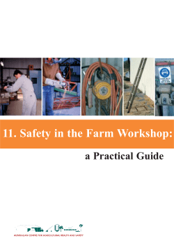 11. Safety in the Farm Workshop