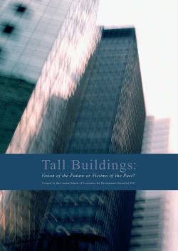 Frankfurt | New York | Paris | London: tall building strategy