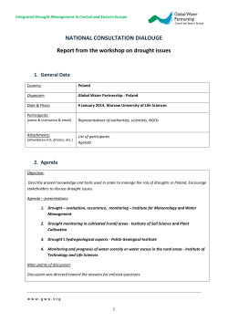 First NCD - Global Water Partnership
