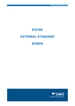 Bonds - Sars